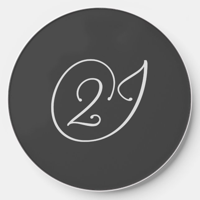 '2J' Logo  Wireless Charger (Front)