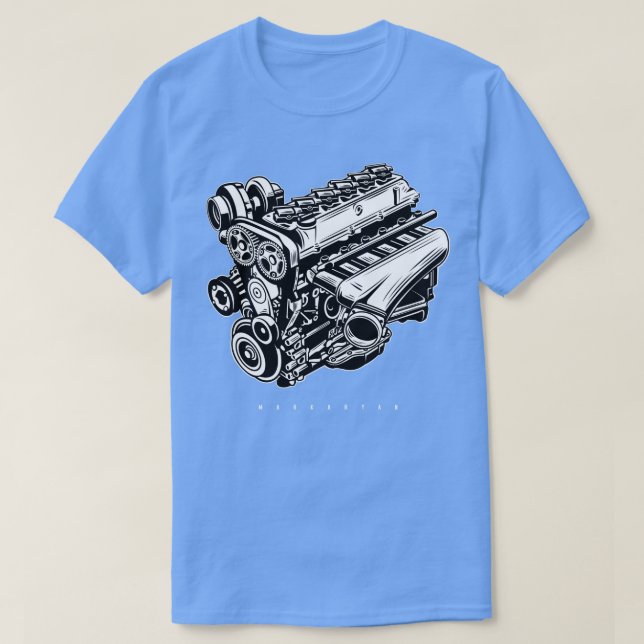 2JZ Engine T-Shirt (Design Front)