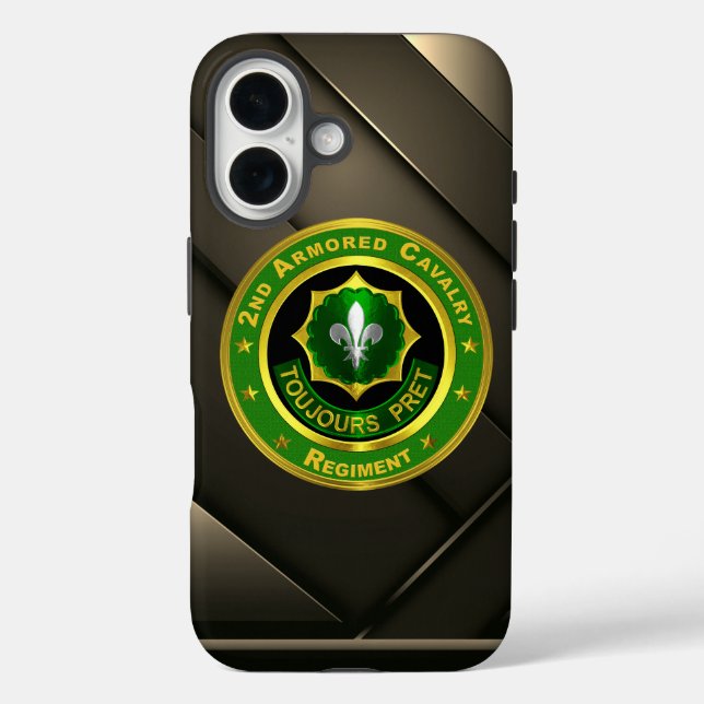 2nd ACR Armored Cavalry Regiment Case-Mate iPhone Case (Back)