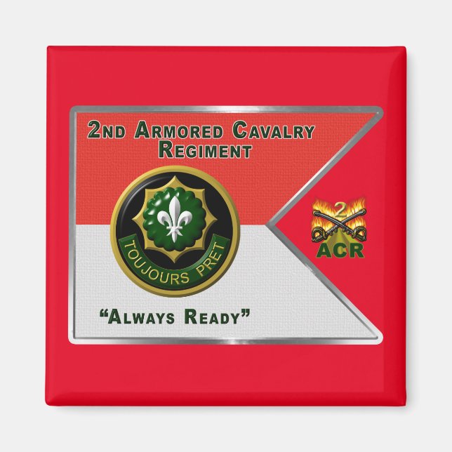2nd ACR Guidon Magnet (Front)