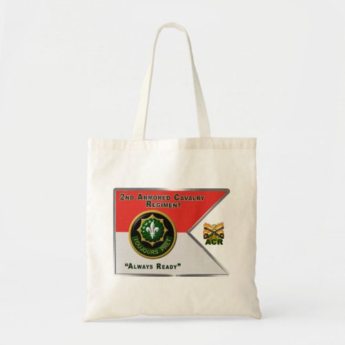 2nd ACR Guidon Tote Bag