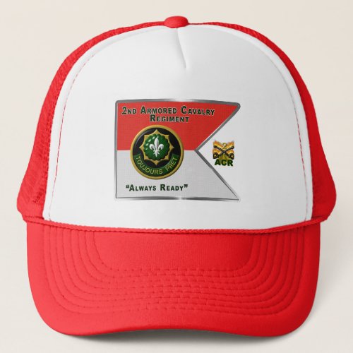 2nd ACR Guidon Trucker Hat