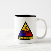 2nd Armored Division Two-Tone Coffee Mug | Zazzle