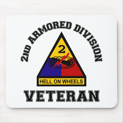 2nd AD Vet _ College Style Mouse Pad