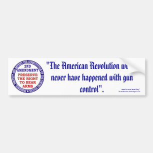 2nd Amendment_1/60 Bumper Sticker