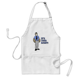 2nd Amendment Bear Arms Adult Apron
