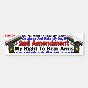2nd Amendment Bumper Sticker