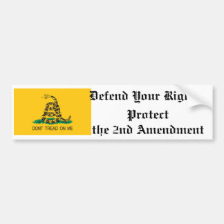 2nd Amendment Bumper Sticker