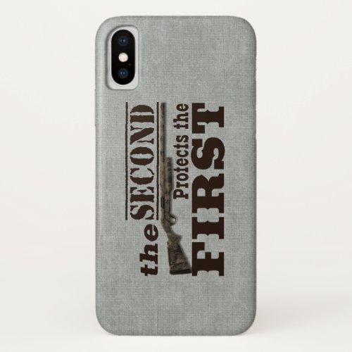 2nd Amendment Constitution Rights iPhone XS Case
