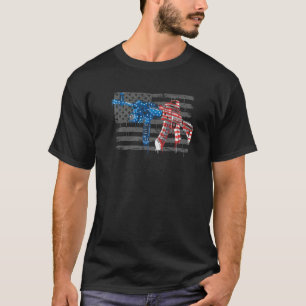2nd Amendment Gun Rights American Flag for Men Wom T-Shirt