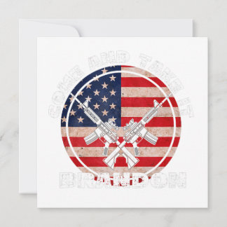 2nd Amendment Gun Rights Come And Take It Brandon Save The Date