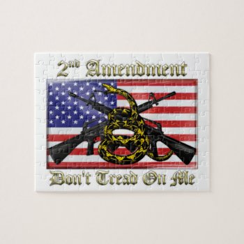 2nd Amendment Jigsaw Puzzle by SteelCrossGraphics at Zazzle