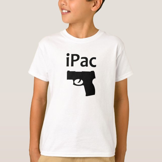 2nd Amendment Shirt iPAC Gun Control T-Shirt Funny (Front)