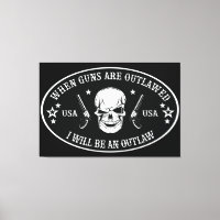 2nd Amendment Throw Pillow