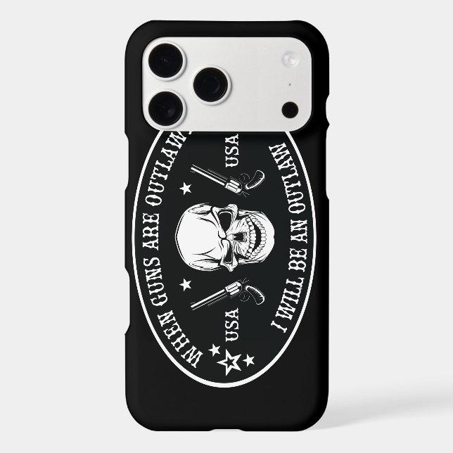 2nd Amendment  Throw Pillow Iphone Case (Back)