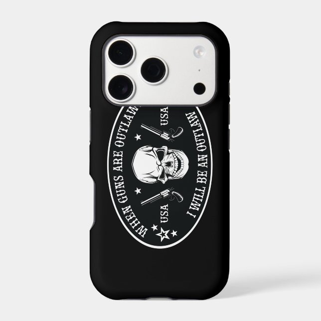2nd Amendment  Throw Pillow Iphone Case (Back)
