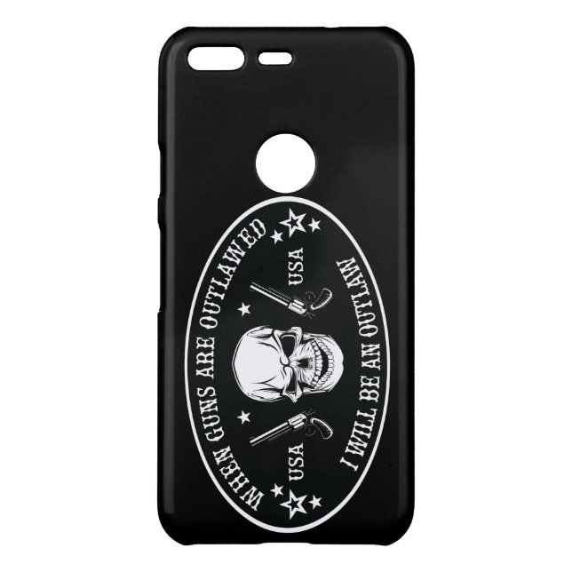 2nd Amendment  Throw Pillow Uncommon Google Pixel Case (Back)