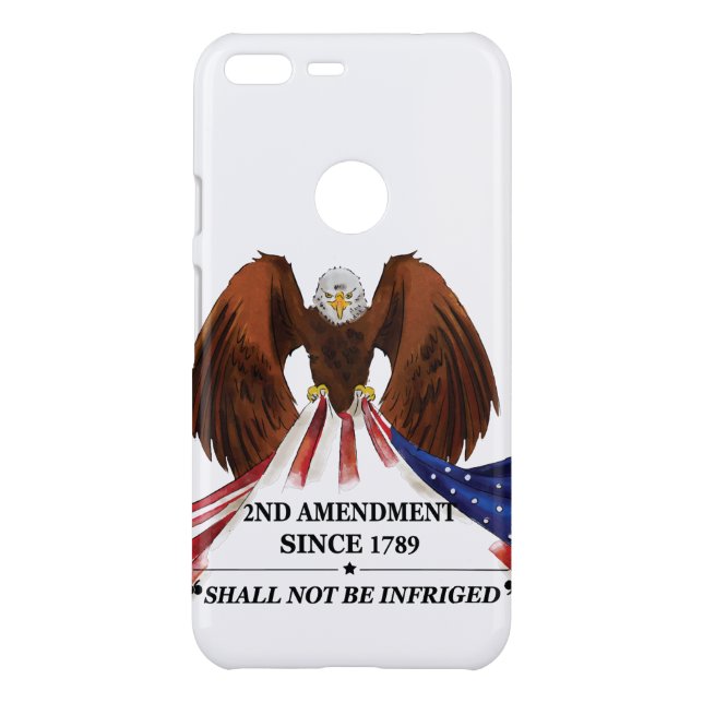 2nd Amendment  Throw Pillow Uncommon Google Pixel XL Case (Back)