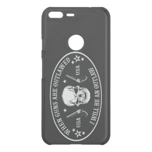 2nd Amendment  Throw Pillow Uncommon Google Pixel XL Case