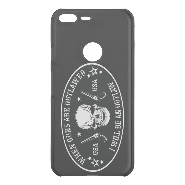 2nd Amendment  Throw Pillow Uncommon Google Pixel XL Case (Back)