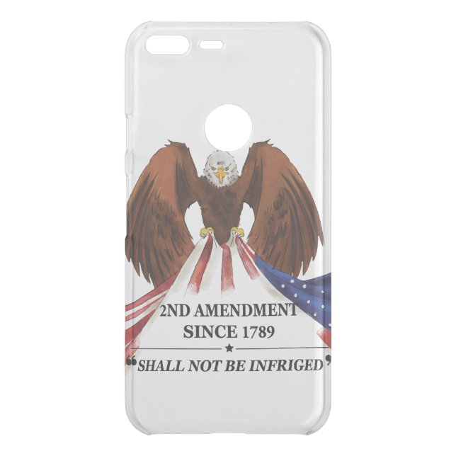2nd Amendment  Throw Pillow Uncommon Google Pixel XL Case (Back)