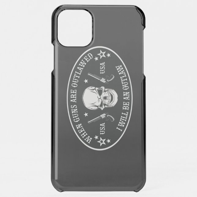 2nd Amendment  Throw Pillow Uncommon iPhone Case (Back)