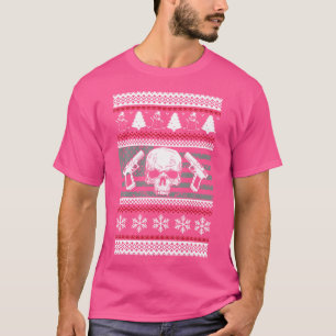 2Nd Amendment Ugly Christmas Xmas Guns T-Shirt
