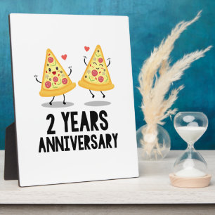 2nd Anniversary 2 Years Plaque