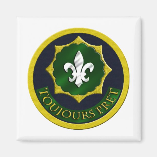 2nd Armored Calvary Regiment Magnet (Front)