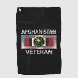 2nd Armored Cavalry Afghanistan Veteran Golf Towel