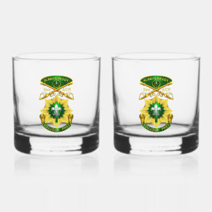 2nd Armored Cavalry Regiment ACR Whiskey Glass