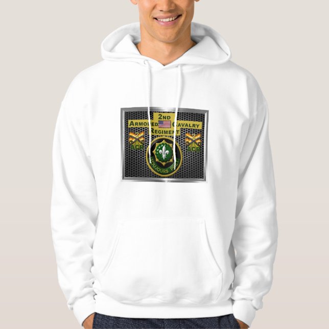 2nd Armored Cavalry Regiment “Always Ready” Hoodie (Front)