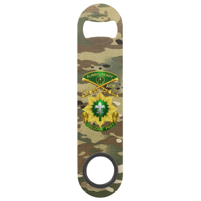 2nd Armored Cavalry Regiment  Bar Key (Front)