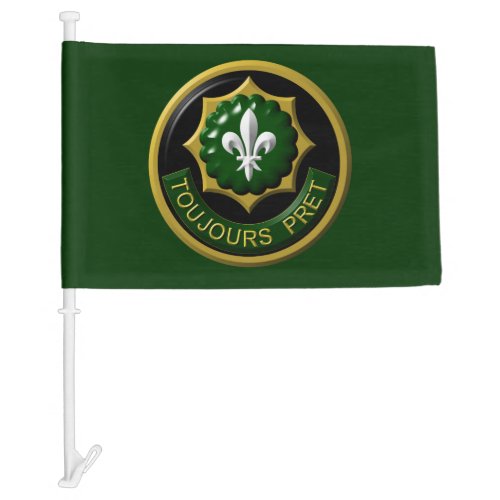 2nd Armored Cavalry Regiment Car Flag