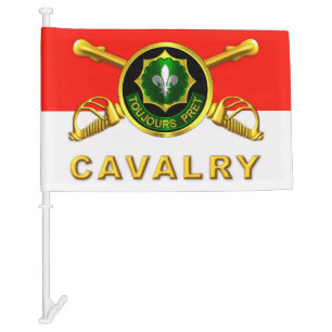 2nd Armored Cavalry Regiment Car Flag