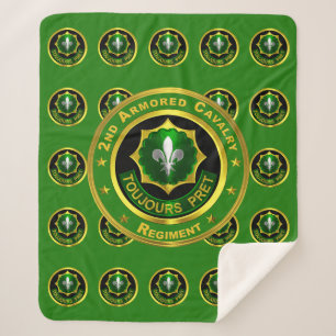 2nd Armored Cavalry Regiment CAV Sherpa Blanket