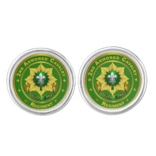2nd Armored Cavalry Regiment Cufflinks