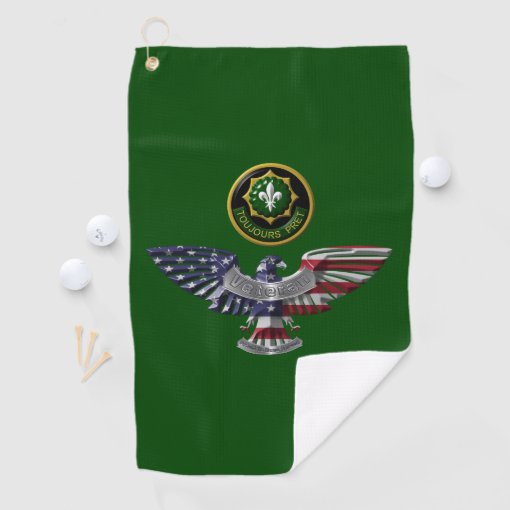 2nd Armored Cavalry Regiment Eagle Golf Towel Zazzle