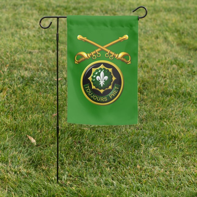 2nd Armored Cavalry Regiment  Garden Flag (In SItu)