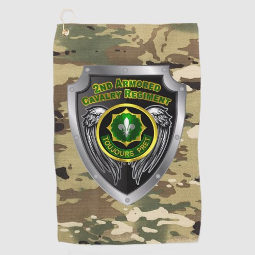 2nd Armored Cavalry Regiment    Golf Towel