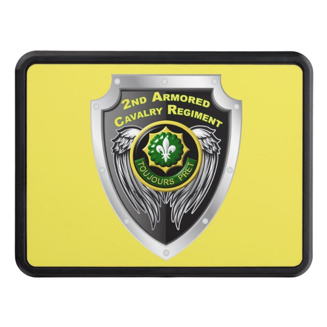 2nd Armored Cavalry Regiment Hitch Cover (Front)