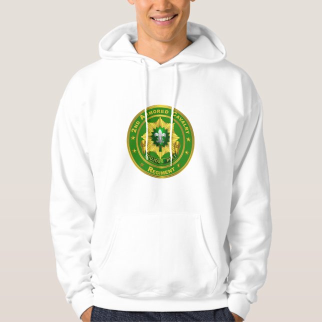 2nd Armored Cavalry Regiment  Hoodie (Front)