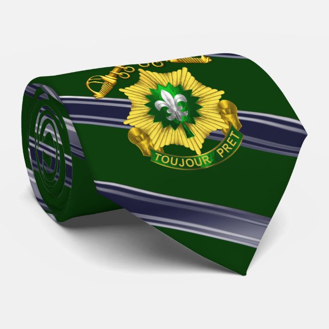 2nd Armored Cavalry Regiment   Neck Tie (Rolled)