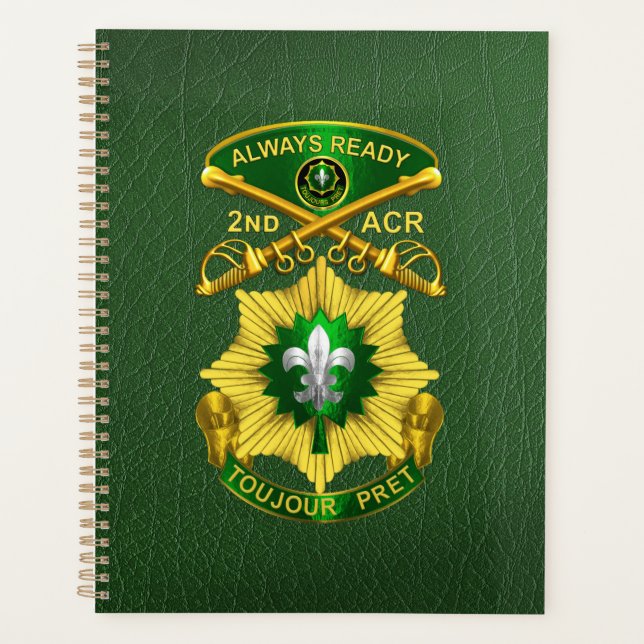 2nd Armored Cavalry Regiment  Planner (Front)
