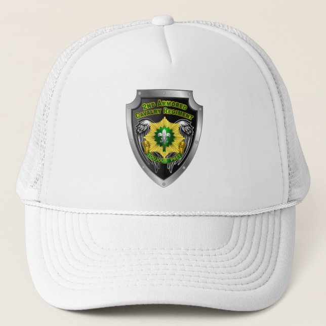 2nd Armored Cavalry Regiment    Trucker Hat (Front)