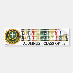 2nd Armored Cavalry U of Southwest Asia Sticker