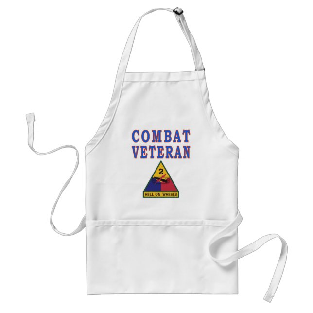 2nd ARMORED DIVISION Adult Apron (Front)