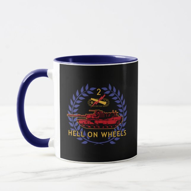 2nd Armored Division: America's Iron Fist Mug (Left)