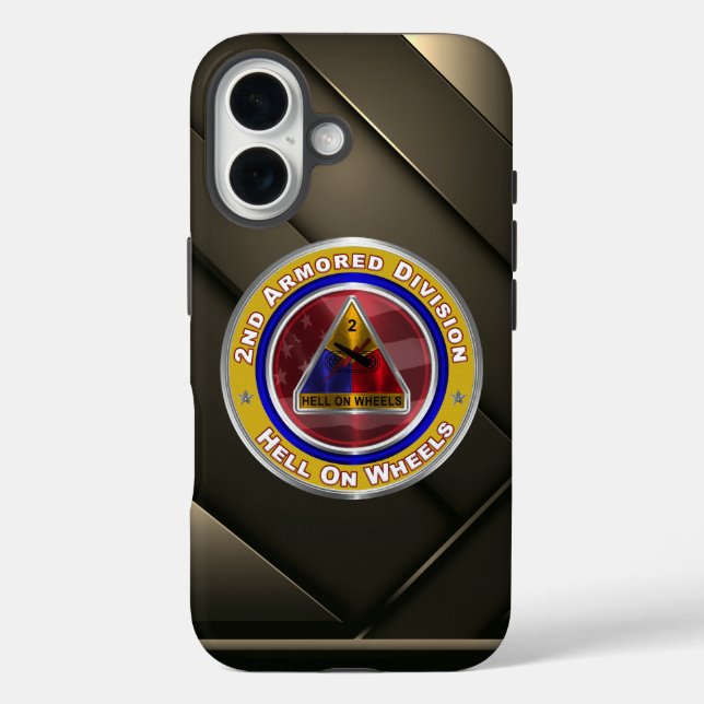 2nd Armored Division  Case-Mate iPhone Case (Back)