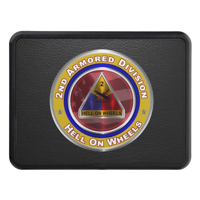 2nd Armored Division  Hitch Cover (Front)